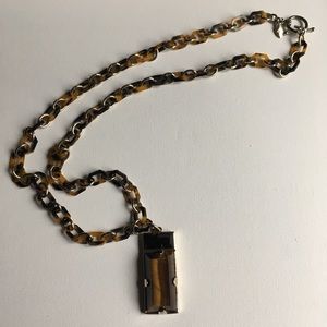 Ann Taylor Tiger’s Eye Necklace